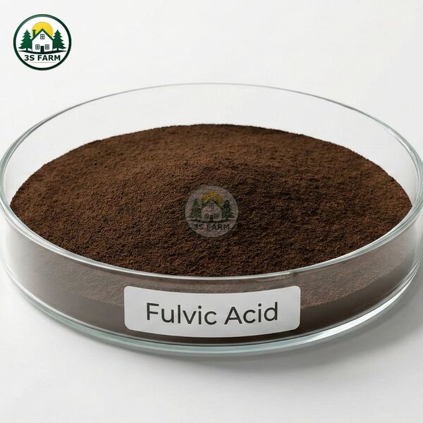 Fulvic Acid 50% bao 25kg – Phân Bón Hữu Cơ Kích Rễ Cho Cây Sầu Riêng, Cà Phê