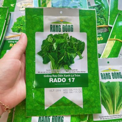 Hạt Giống Rau Dền Xanh Lá Tròn RADO 17