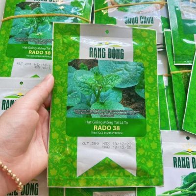 Hạt Giống Rau Mồng Tơi Lá To RADO 38