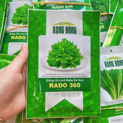 Hạt Giống Xà Lách Baby Ăn Non RADO 360