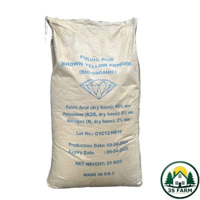 Phân Bón Hữu Cơ Kích Rễ Fulvic Acid 50% bao 25kg