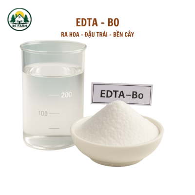 Phân Vi Lượng Bo Chelate (EDTA-Bo)- Solubor Hữu Cơ – Túi 1KG