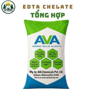 Phân Vi Lượng EDTA Combi – Chelate Tổng Hợp (Sắt – Kẽm – Mangan – Bo – Canxi)
