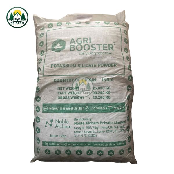 K2SiO3 – Kali Silic Bao 25KG – Potassium Silicate – Mập Thân, Cứng Cây, Lên Cơm, Vô Gạo