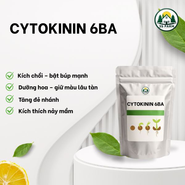 Cytokinin 6BA – Siêu Kích Chồi, Kéo Đọt, Bật Búp, Đẻ Nhánh