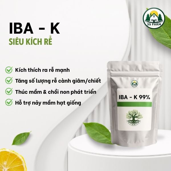 IBA-K 99% - Thuốc Kích Rễ Cực Mạnh
