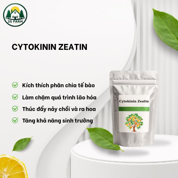 Cytokinin Zeatin - Siêu kích chồi, bật mầm nhanh
