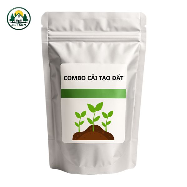 Combo Cải Tạo Đất – Đất Tơi Xốp, Phục Hồi Đất Bạc Màu Nhanh Chóng