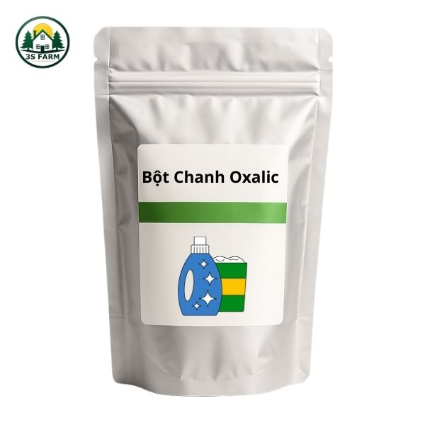 Bột Chanh Oxalic – Tẩy Vết Dầu, Rỉ Sét, Ố Vàng Trên Vải, Quần Áo