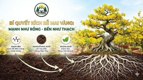 Cách Kích Rễ Cho Mai Vàng Hiệu Quả Đúng Kỹ Thuật