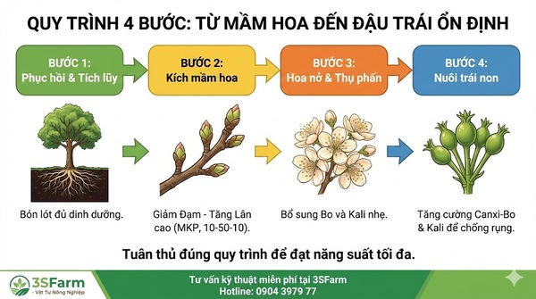 Quy Trình Kích Hoa – Đậu Trái Chuẩn Kỹ Thuật