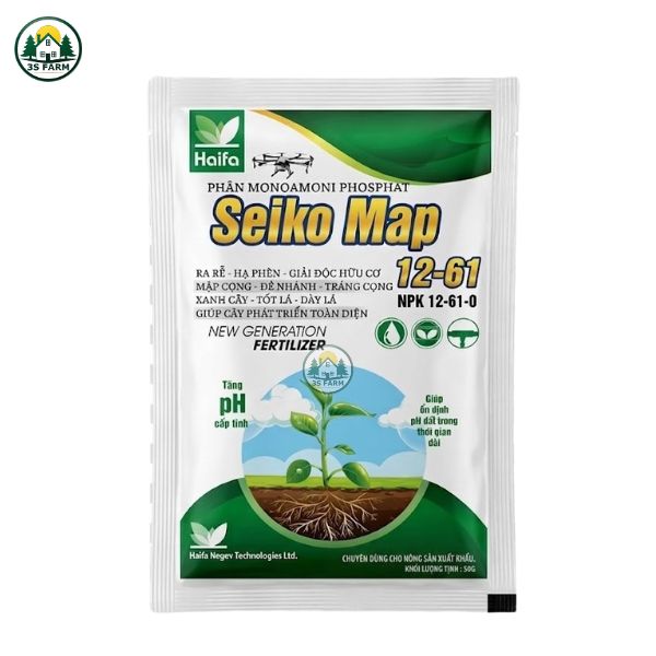 MAP 12-61 Haifa – Siêu Lân Tinh Khiết Kích Rễ Mạnh, Thúc Mầm Hoa, Đậu Trái Cao