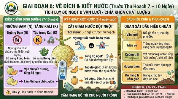 Giai Đoạn Trước Thu Hoạch (7 – 10 Ngày)