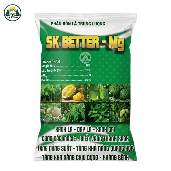 Siêu Magie Ấn Độ Túi 1Kg – Biến Vàng Thành Xanh – Chống Vàng Lá Cho Cây Trồng