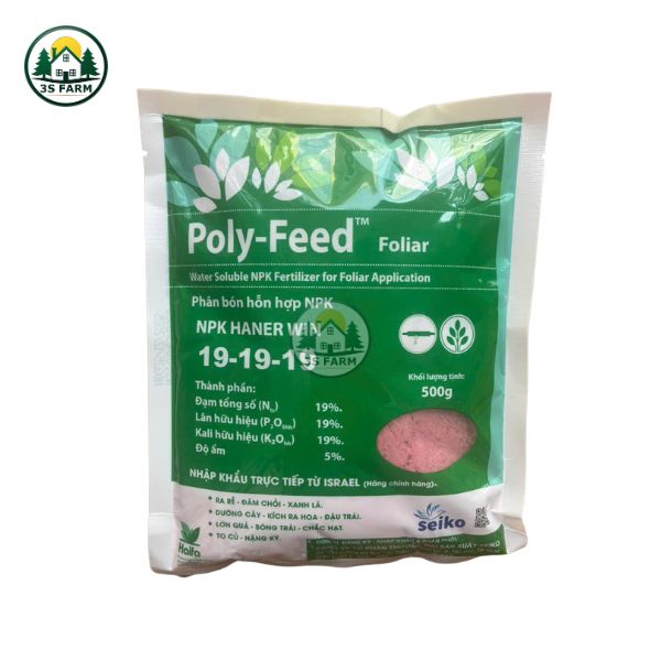 NPK 19-19-19 Haifa – Xanh Lá – Nuôi Trái – Ngọt Trái