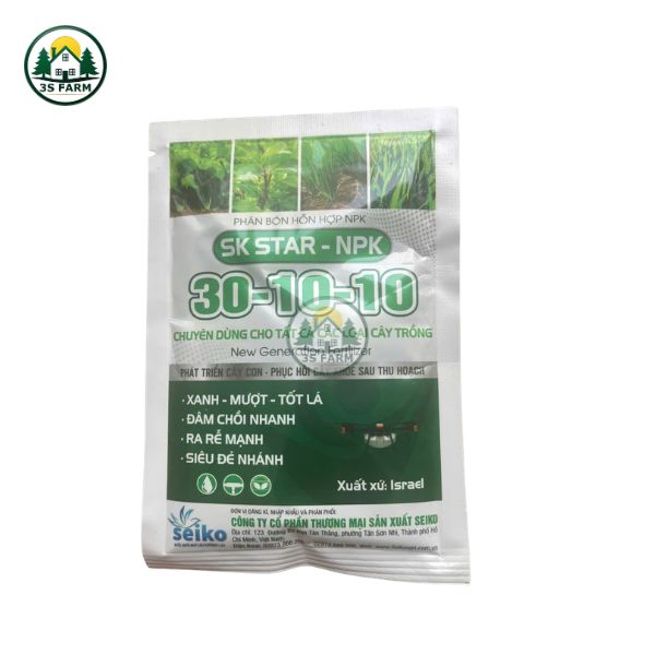 NPK 30-10-10 Haifa – Siêu Xanh Lá, Siêu Vọt Đọt