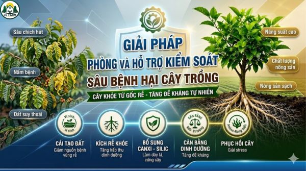 Giải Pháp Phòng Và Hỗ Trợ Kiểm Soát Sâu Bệnh Hại Cây Trồng